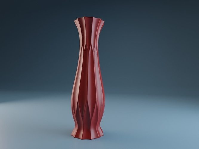 Stylish Vase 3D print model