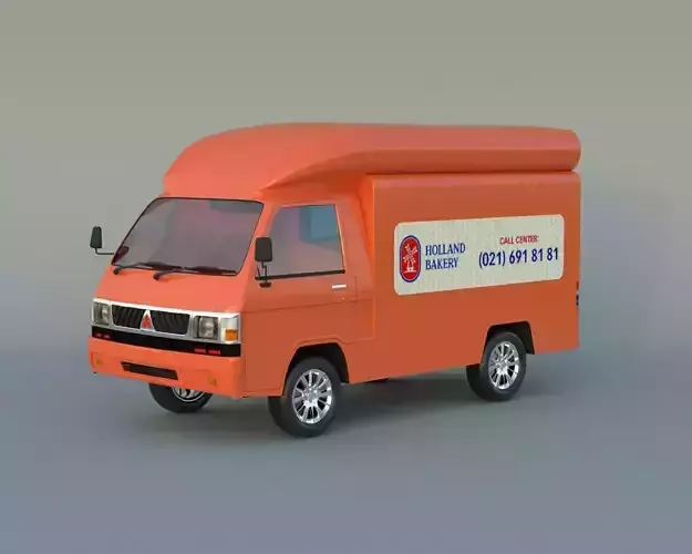 BOX CAR L300 3D model