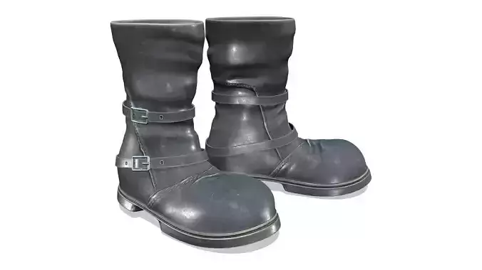 Space Pilot Sci-fi Rider Boots