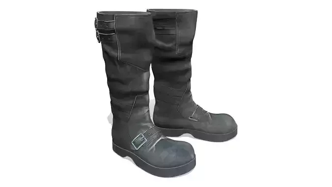 Flat Rider and Combat Boots