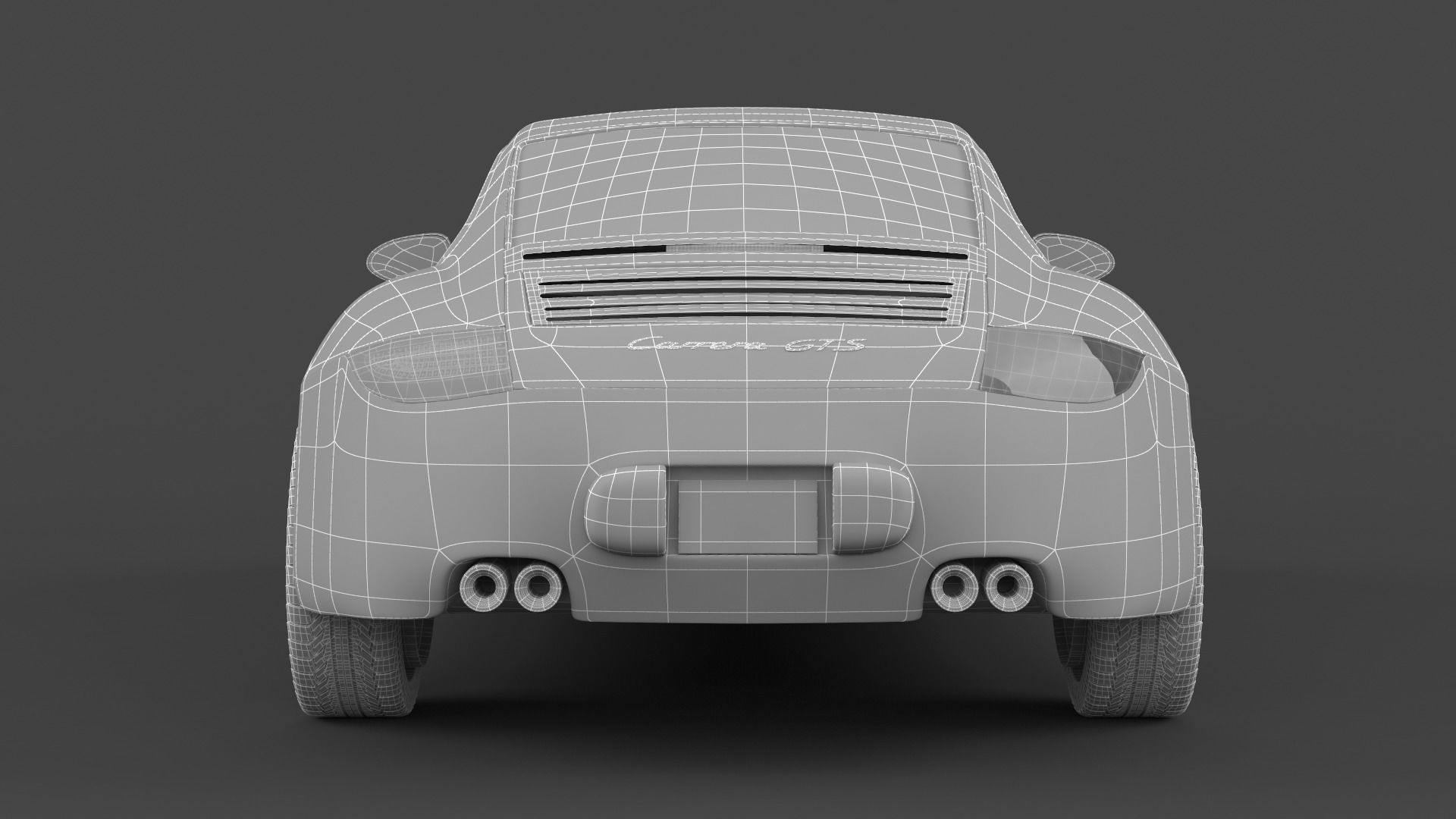Porsche 3D model_11