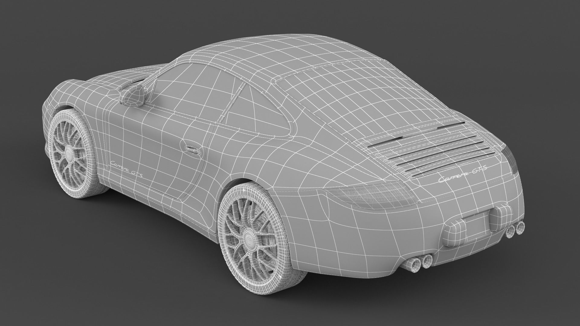 Porsche 3D model_12