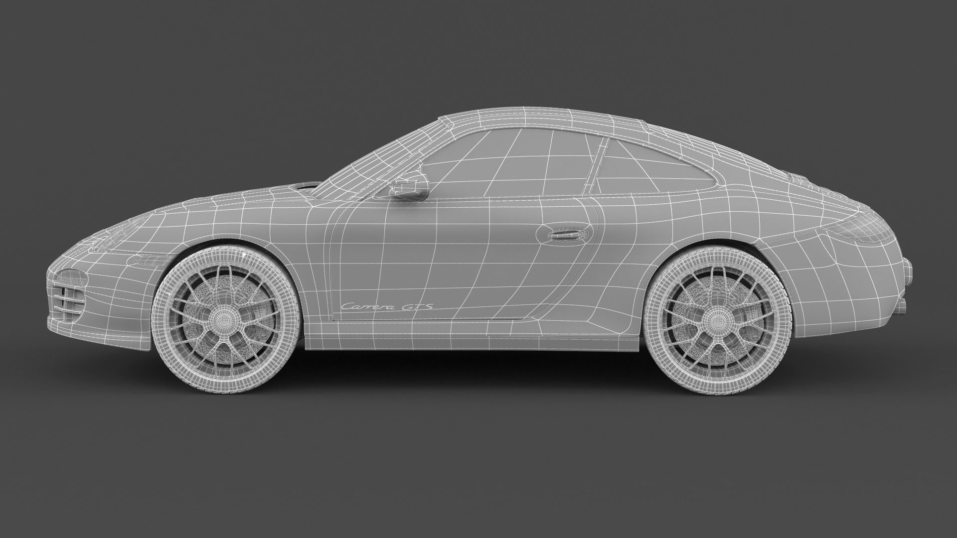 Porsche 3D model_13
