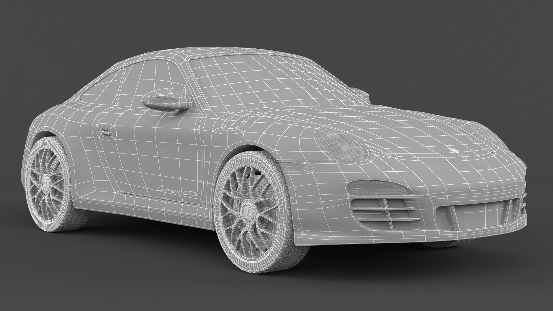 Porsche 3D model_8