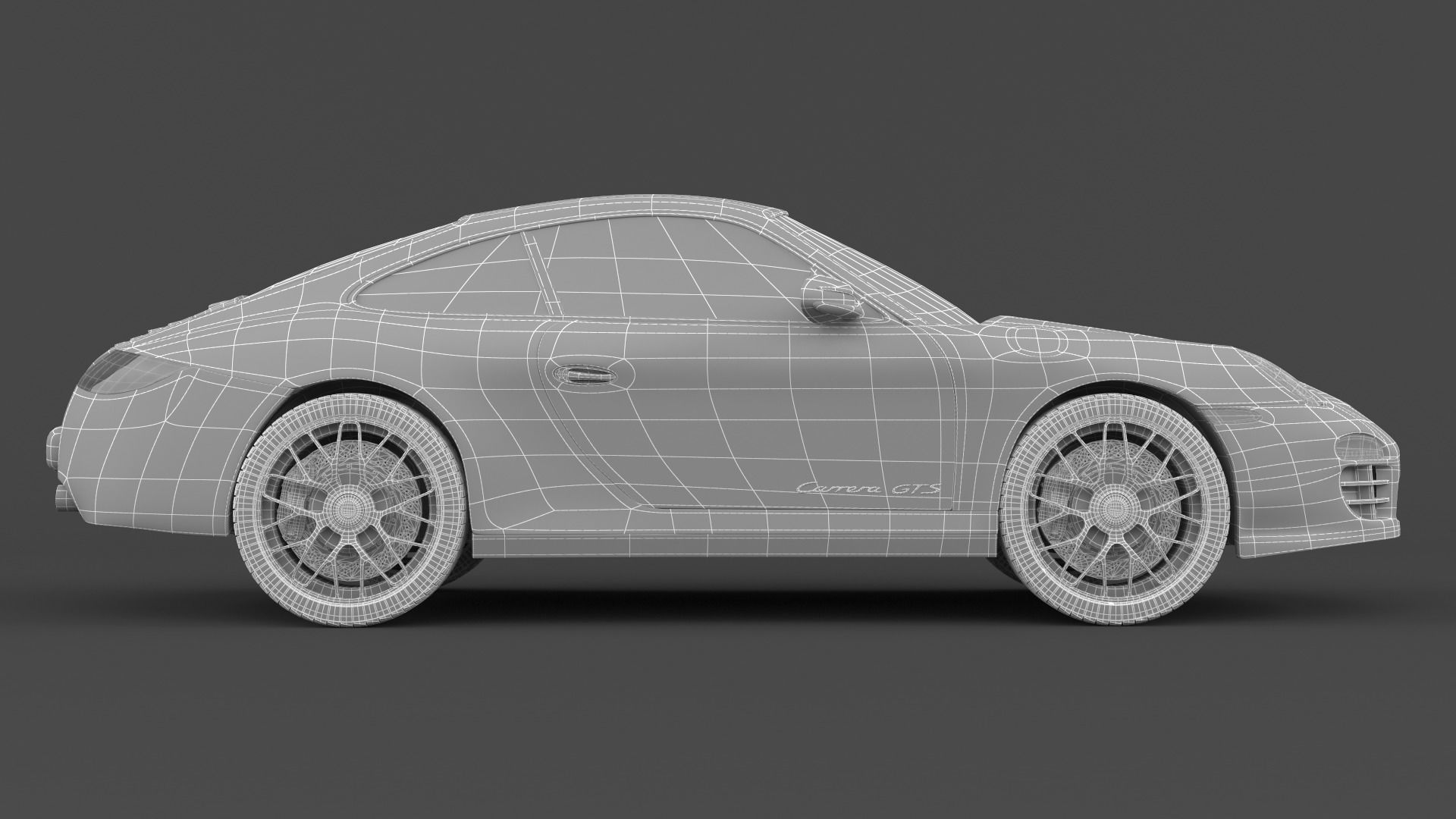 Porsche 3D model_9