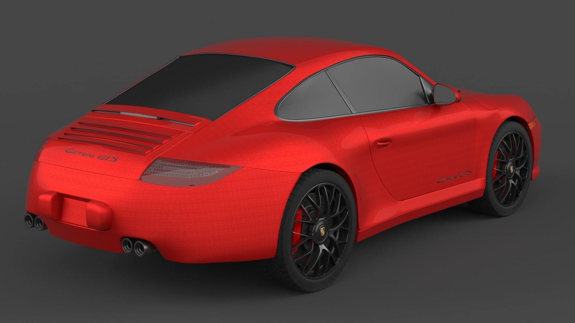 Porsche 3D model_2