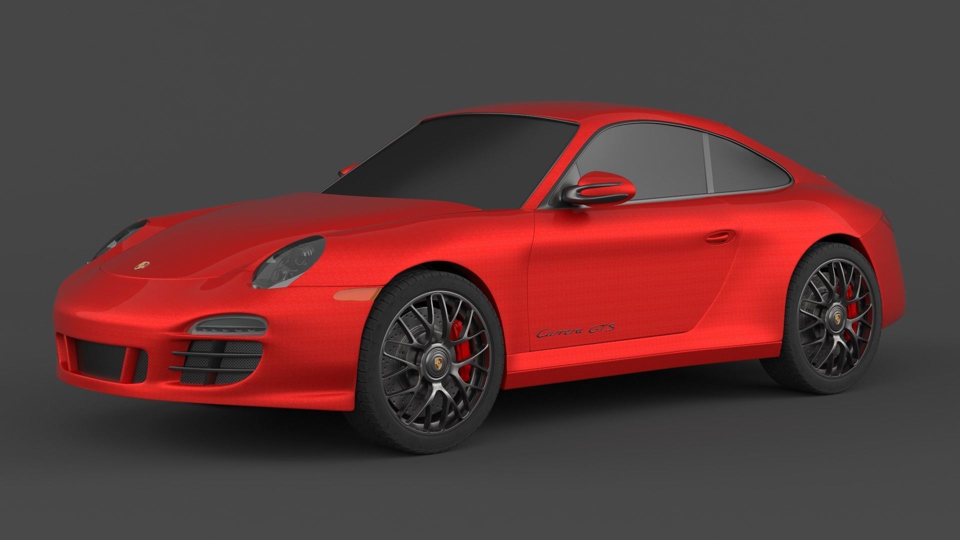 Porsche 3D model_6