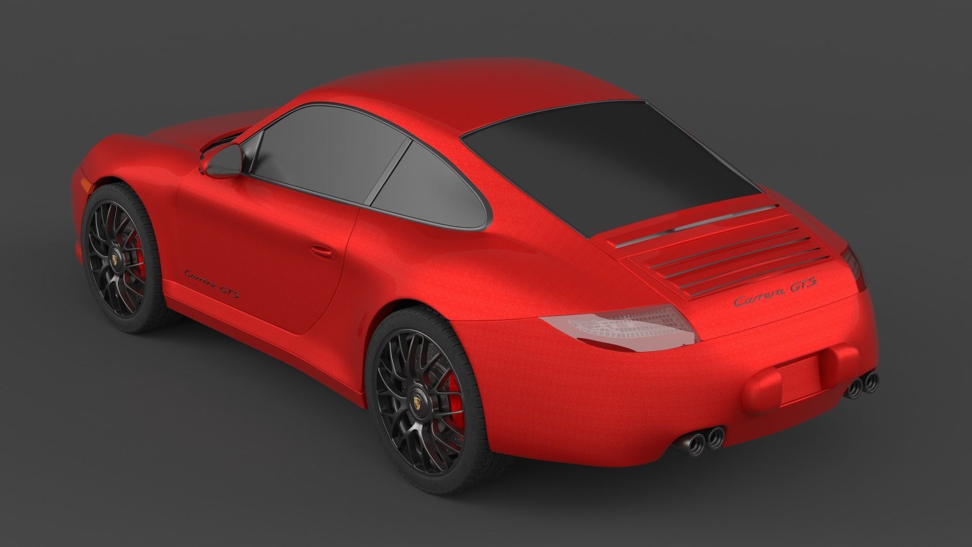 Porsche 3D model_4