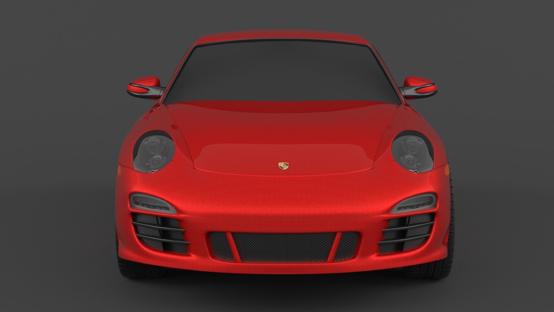 Porsche 3D model_7