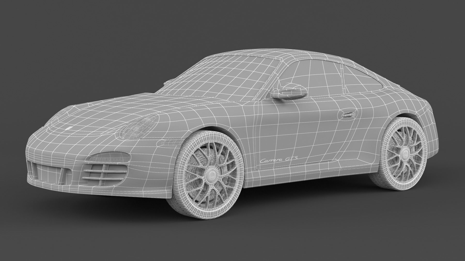 Porsche 3D model_14