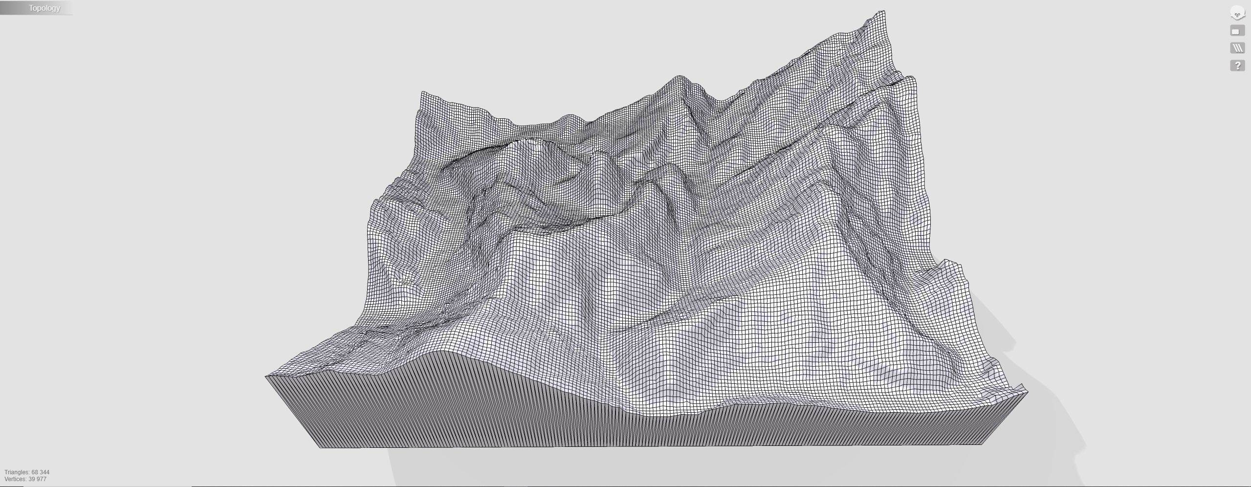 Mountain landscape Machu Picchu Peru 3D model_10