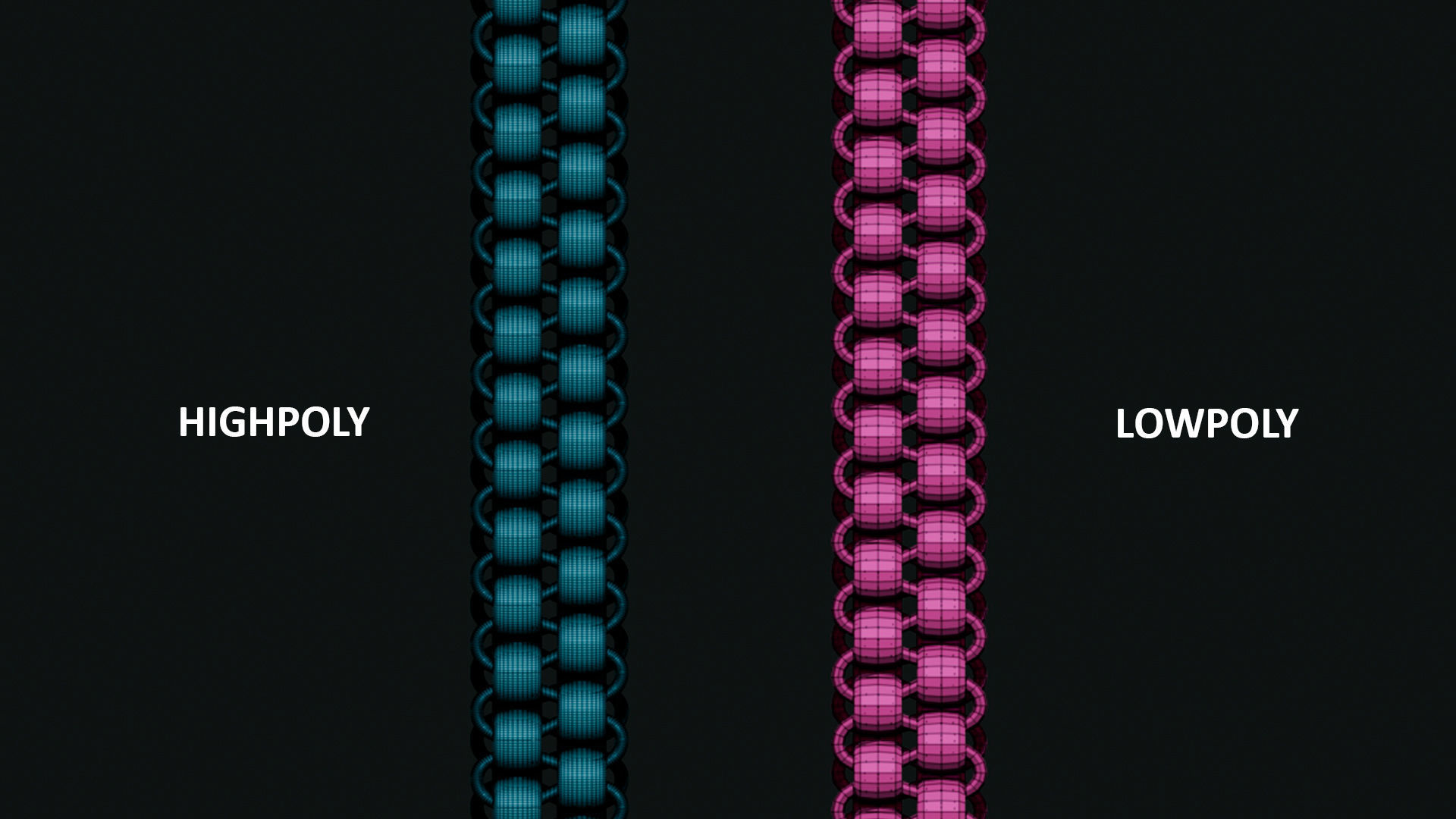 40 ROPE IMM BRUSHES FOR ZBRSUH HIGH and LOWPOLY Low-poly 3D model_6