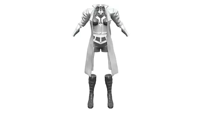 Full Sci-fi Steampunk Outfit