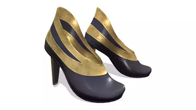 Fly Heel Ankle Boots