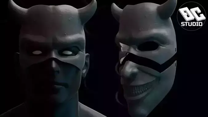 THE BLACK PHONE MASK-SMILE