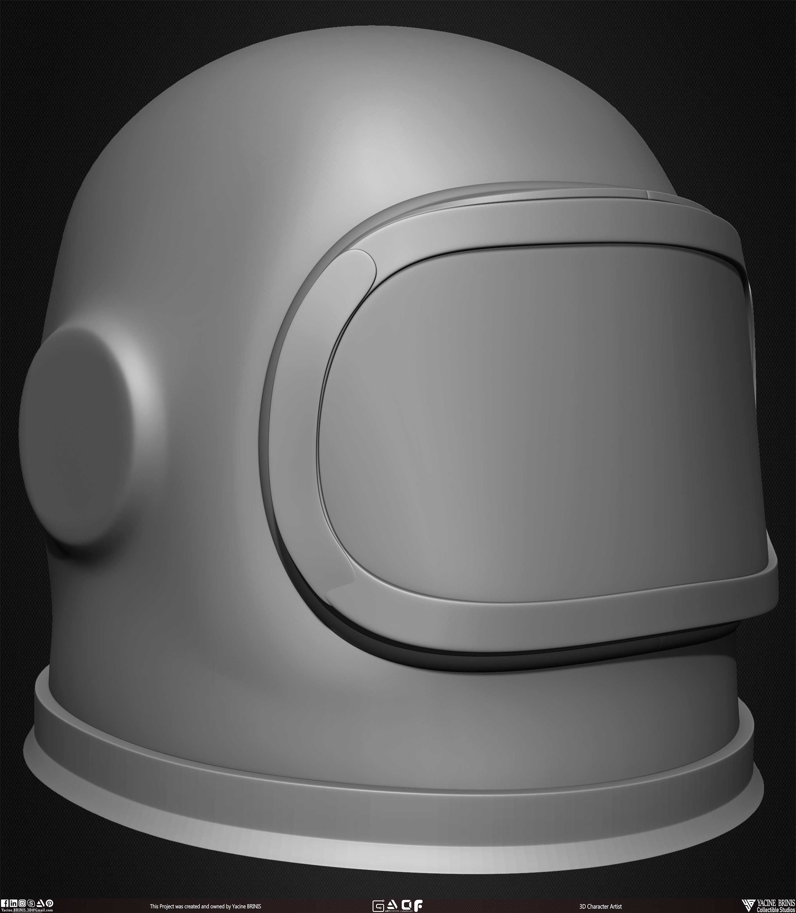 Pack of 20 Helmets Volume 01 Low-poly 3D model_36