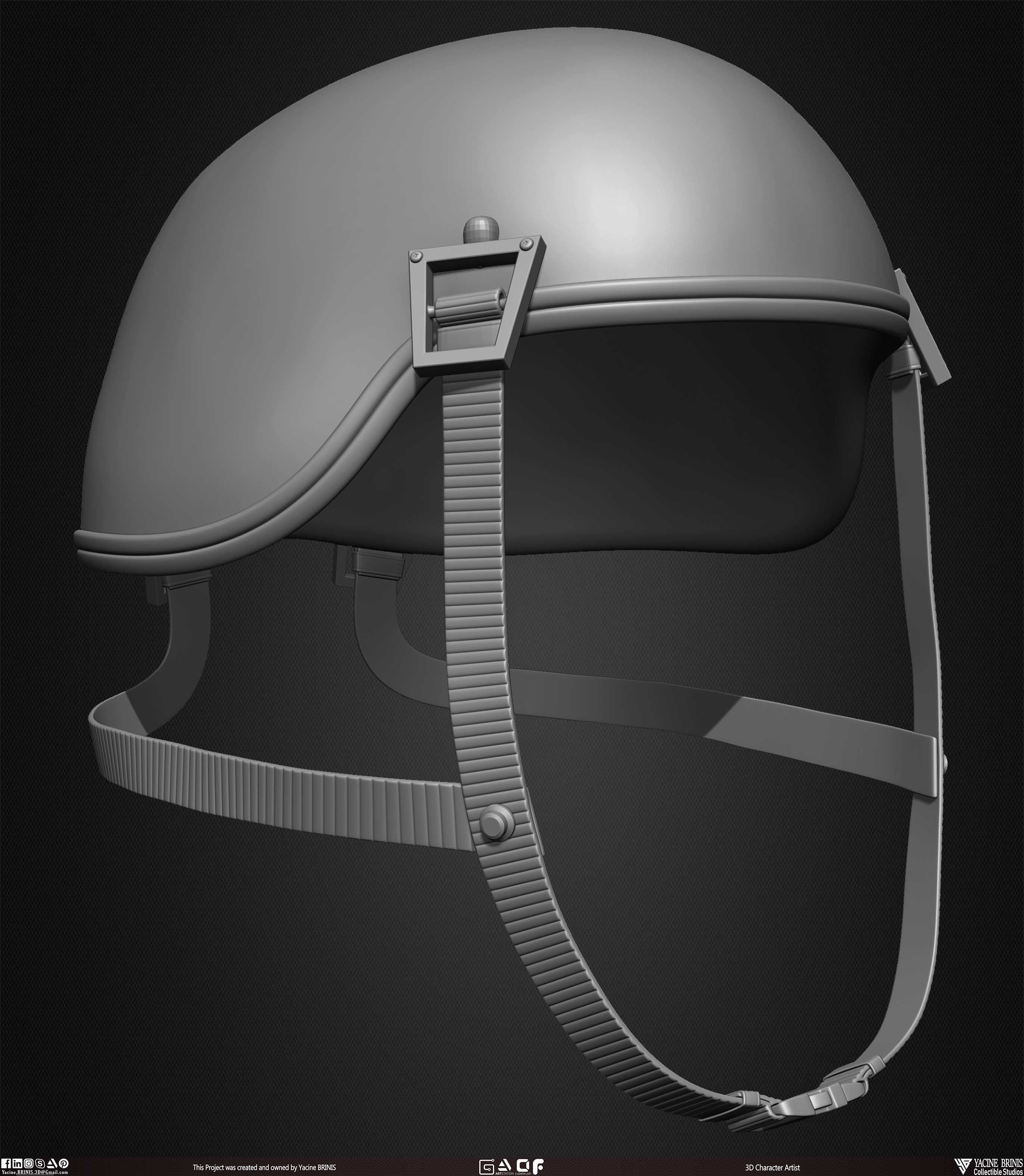 Pack of 20 Helmets Volume 01 Low-poly 3D model_32