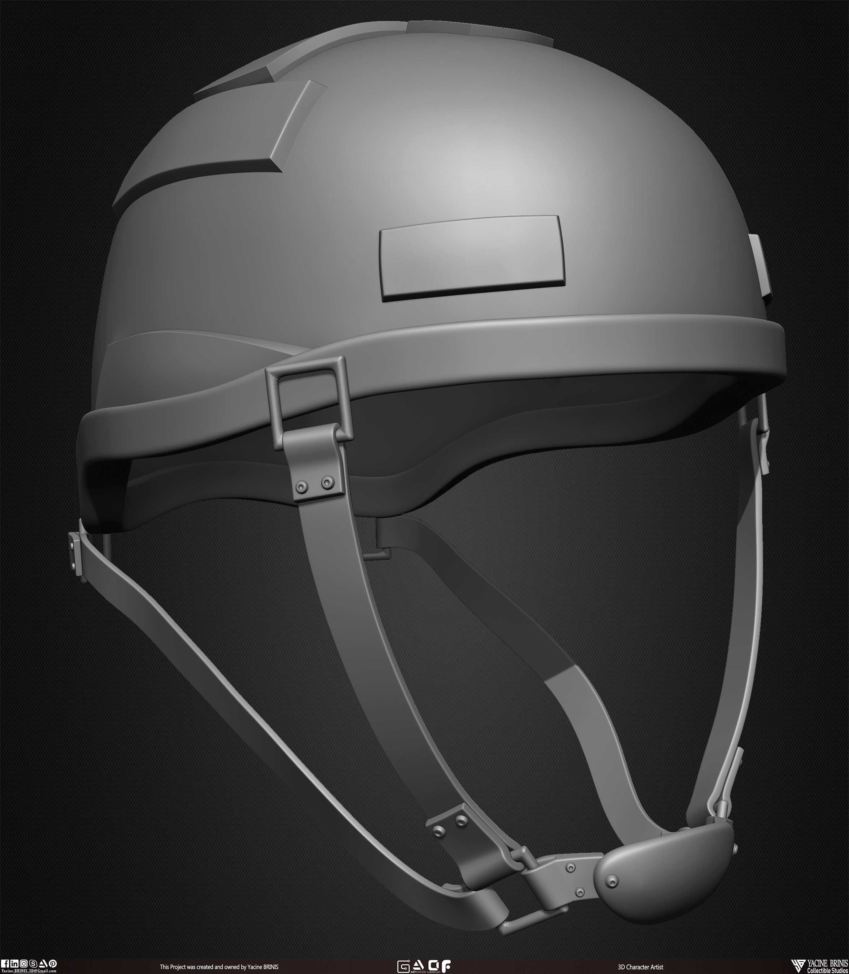 Pack of 20 Helmets Volume 01 Low-poly 3D model_33