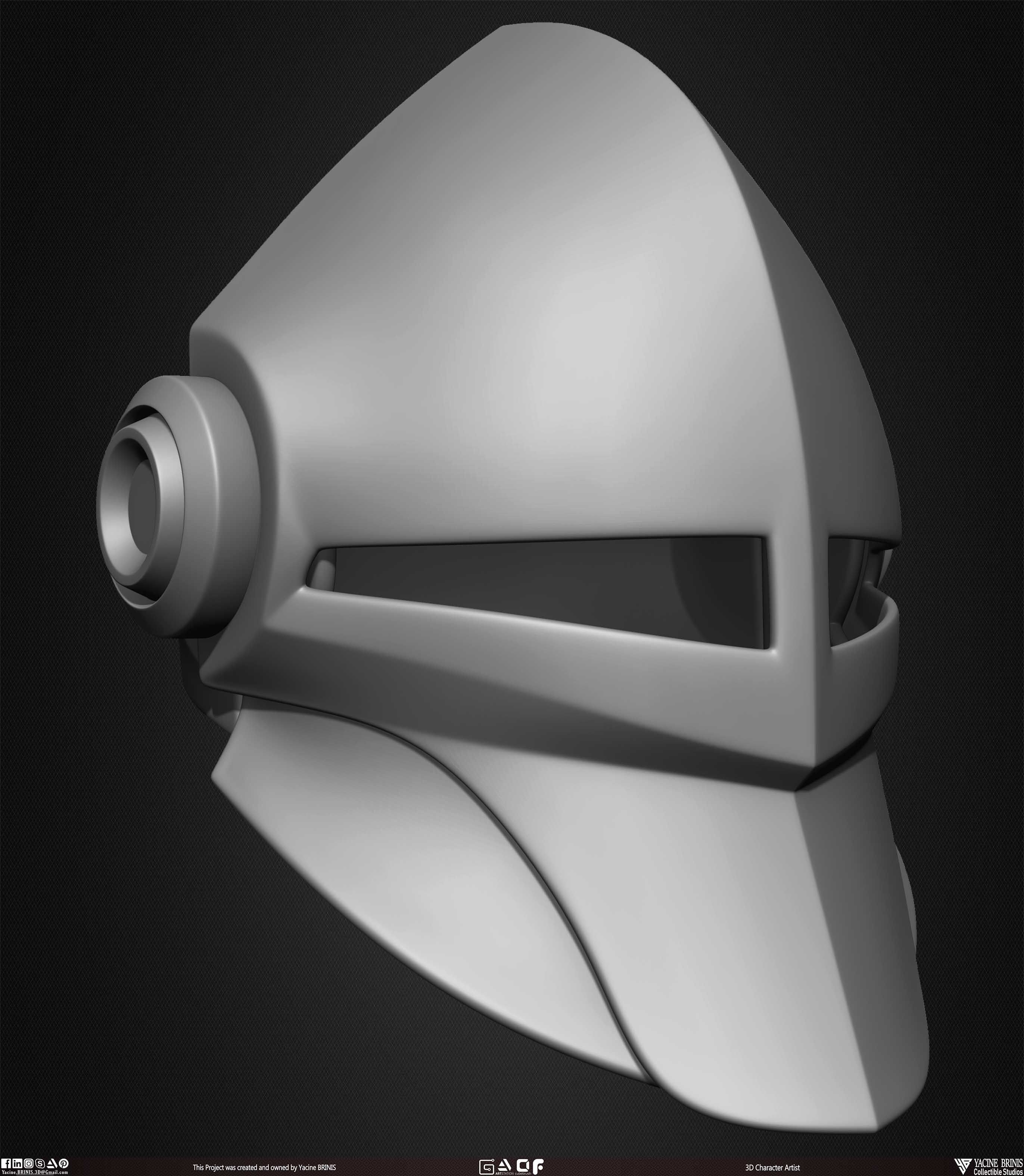 Pack of 20 Helmets Volume 01 Low-poly 3D model_30