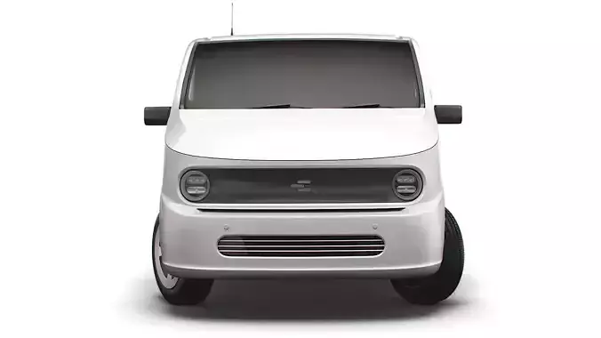 Generic EV Mid Van 2023 3D model