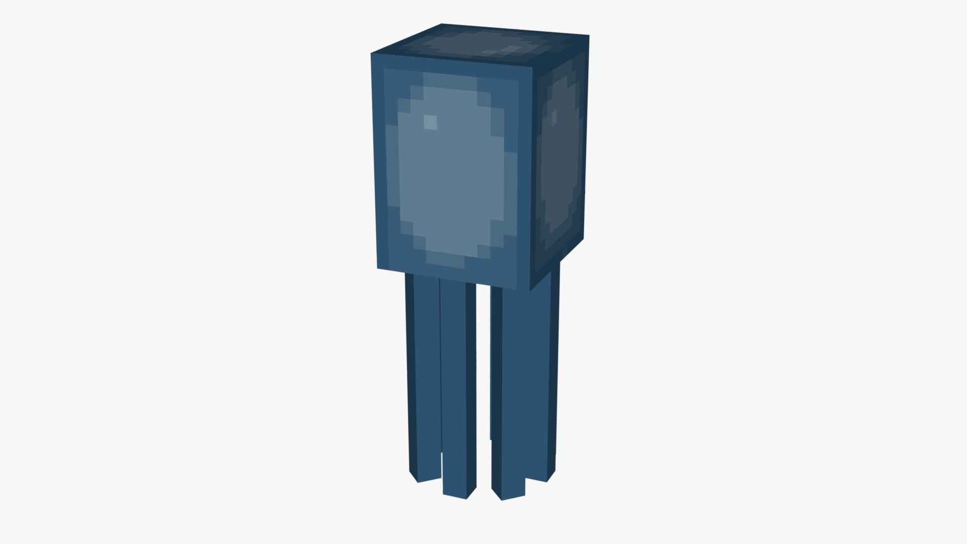 Minecraft Squid Low-poly 3D model_60