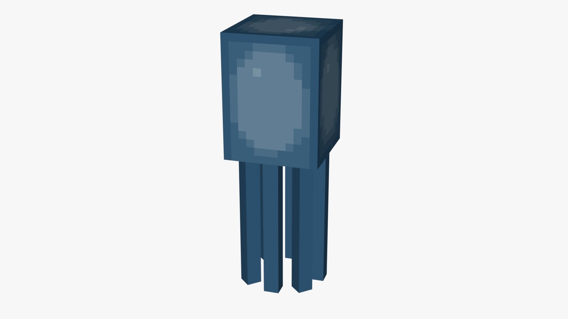 Minecraft Squid Low-poly 3D model_74