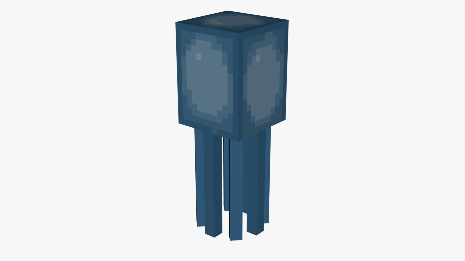 Minecraft Squid Low-poly 3D model_59