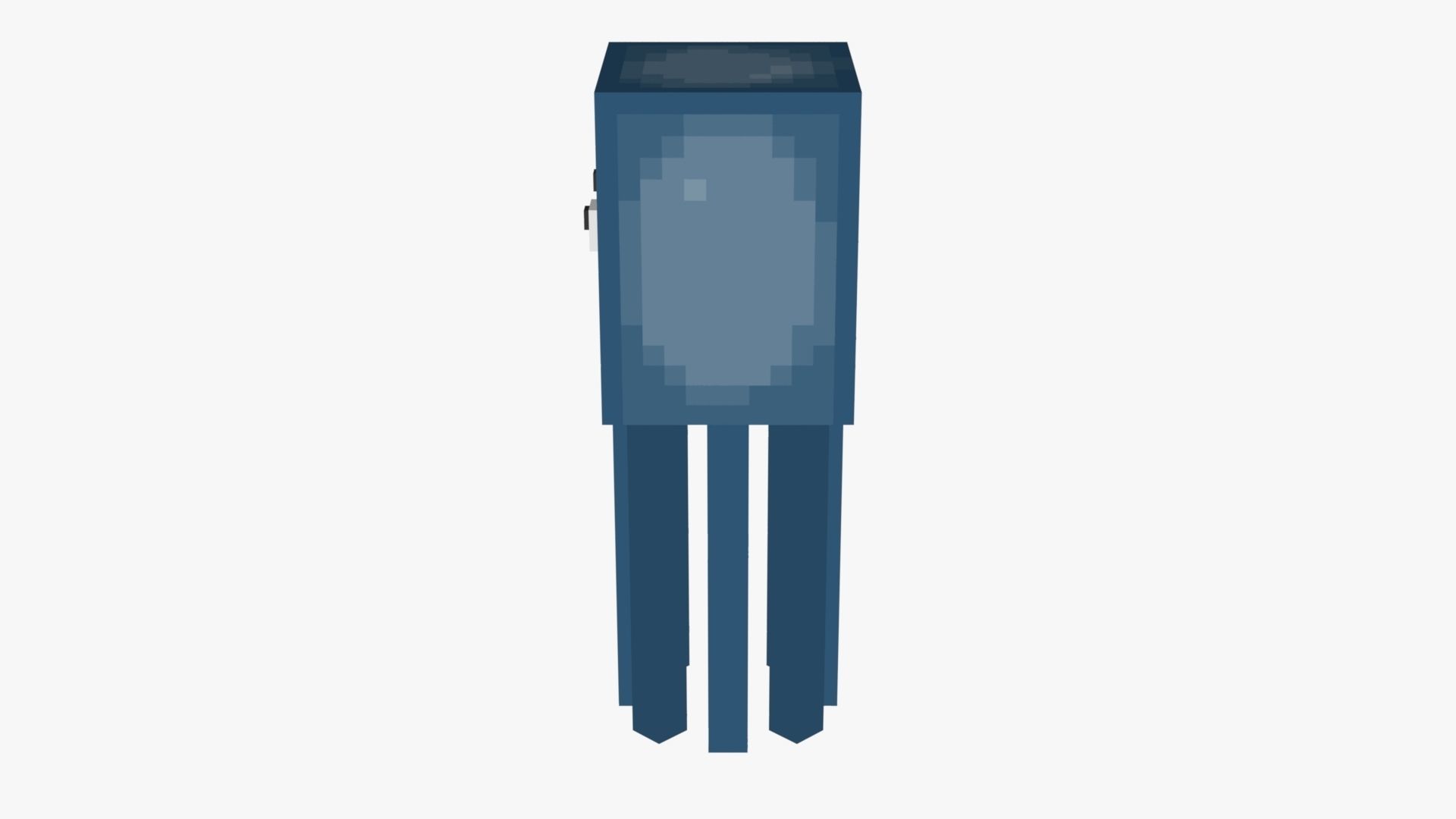 Minecraft Squid Low-poly 3D model_75