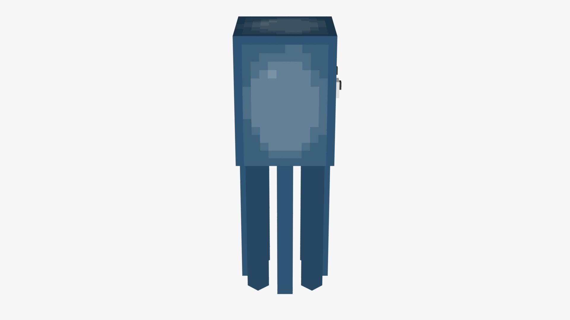 Minecraft Squid Low-poly 3D model_46