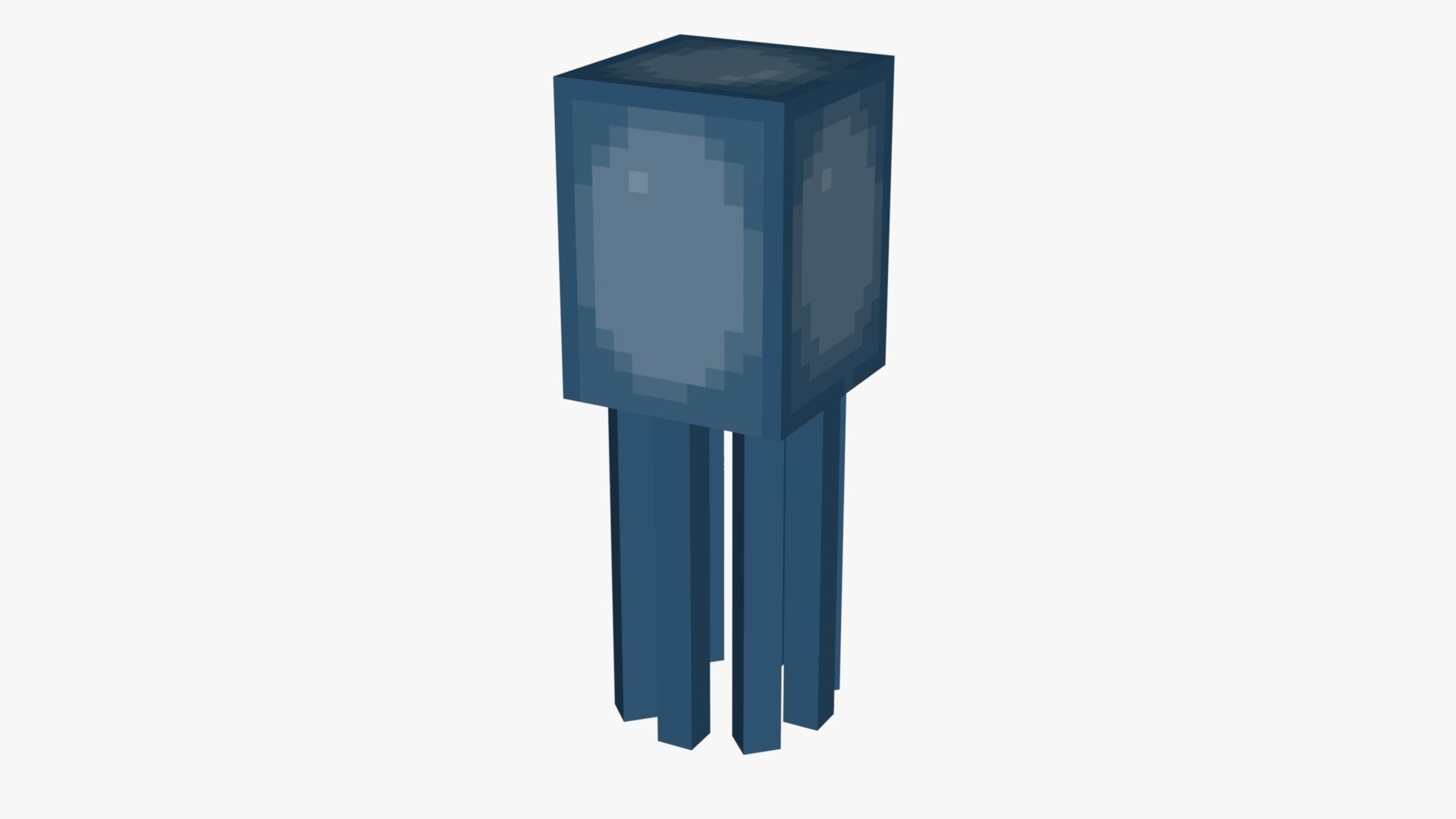 Minecraft Squid Low-poly 3D model_69