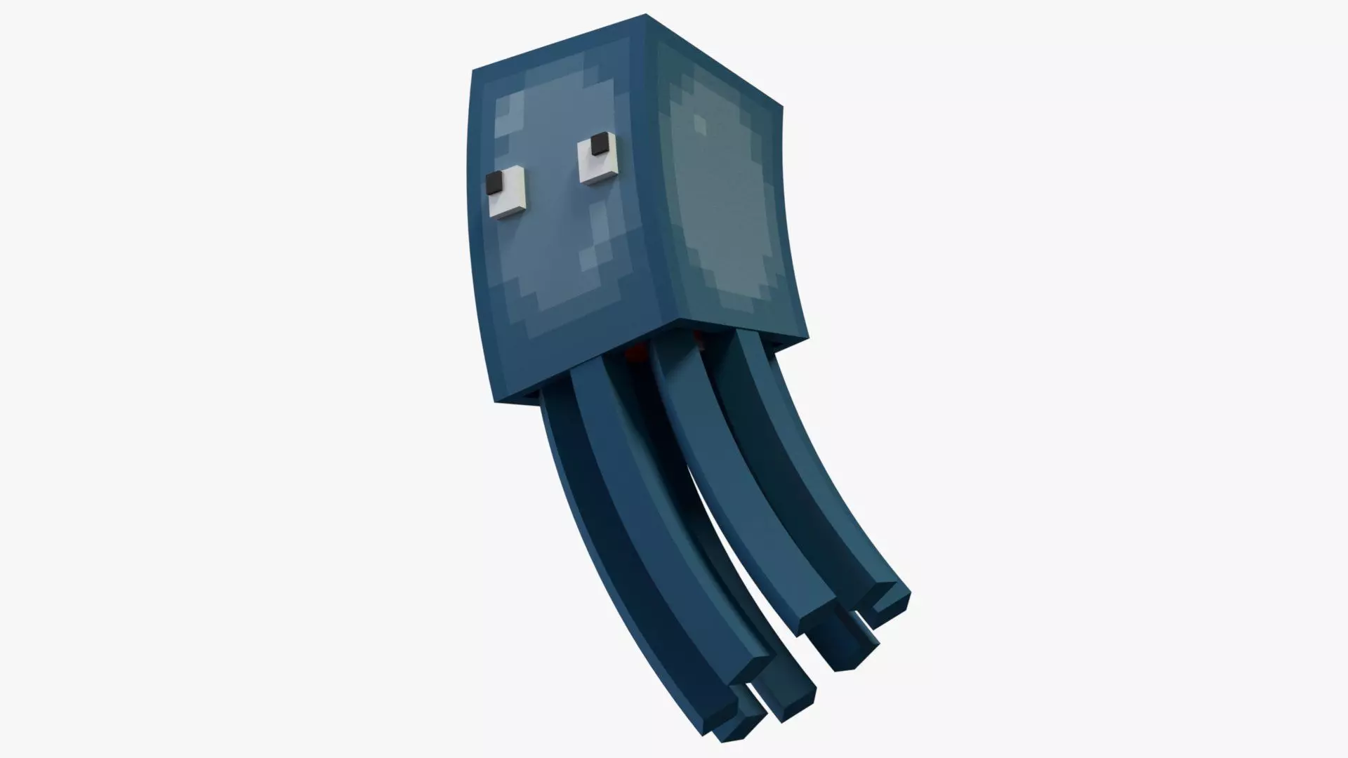 Minecraft Squid Low-poly 3D model_0