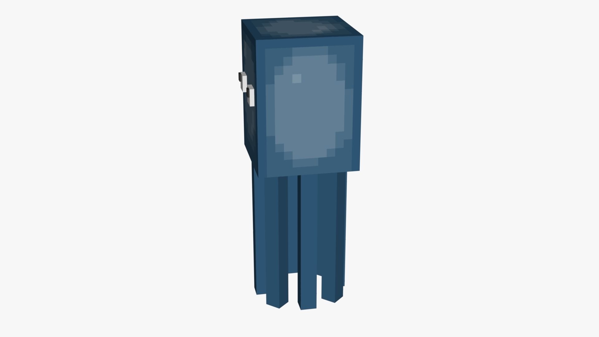 Minecraft Squid Low-poly 3D model_67