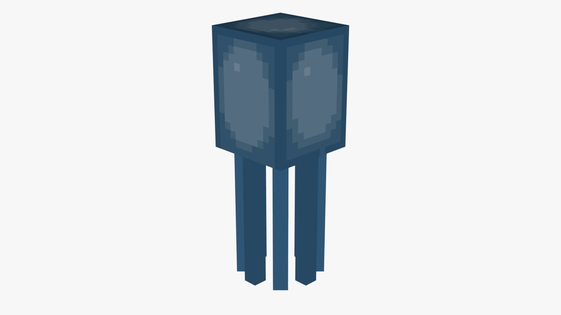 Minecraft Squid Low-poly 3D model_73