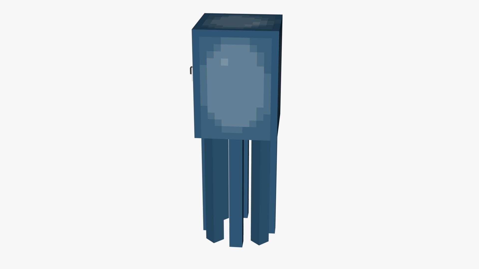 Minecraft Squid Low-poly 3D model_72