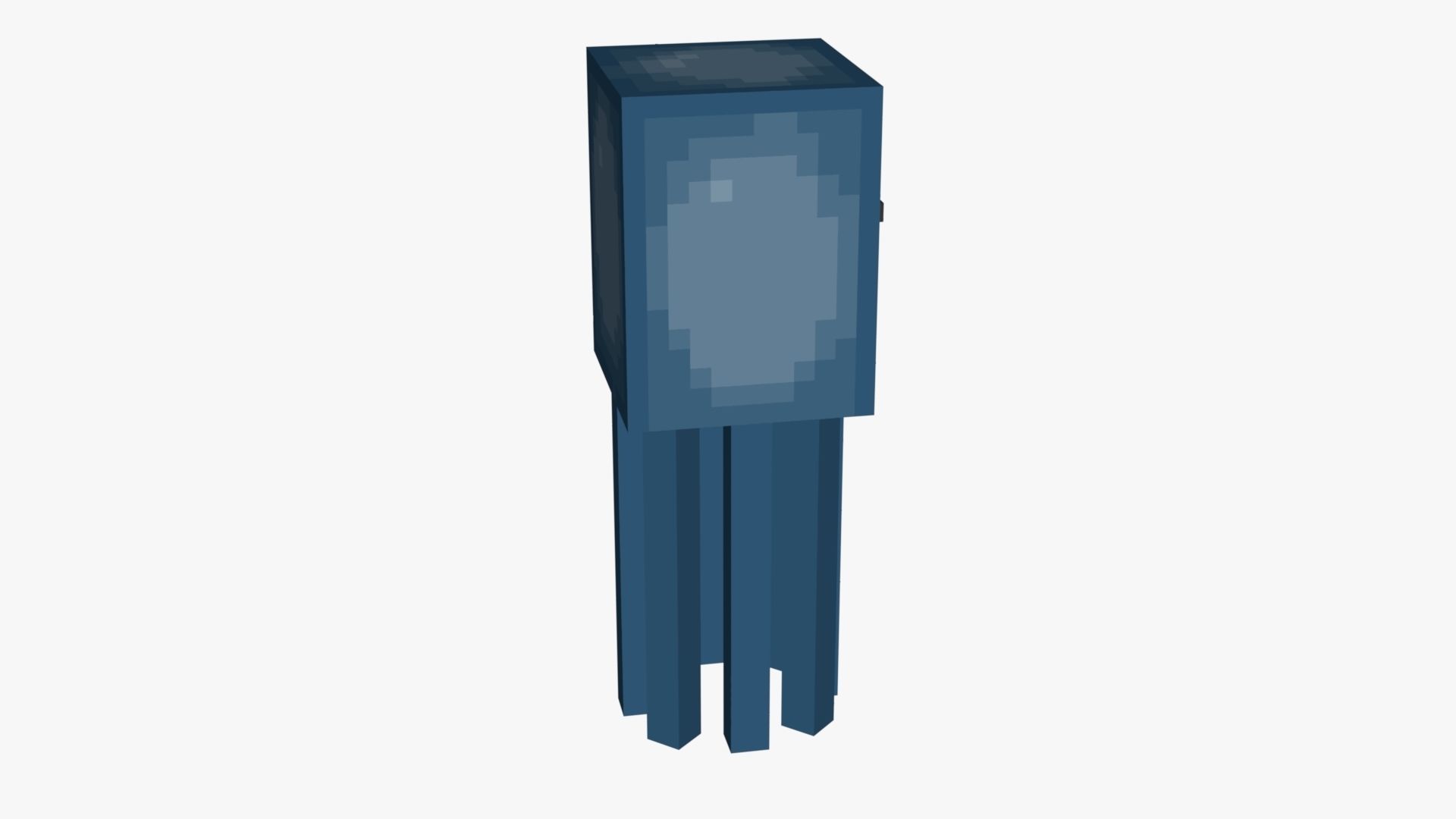 Minecraft Squid Low-poly 3D model_33