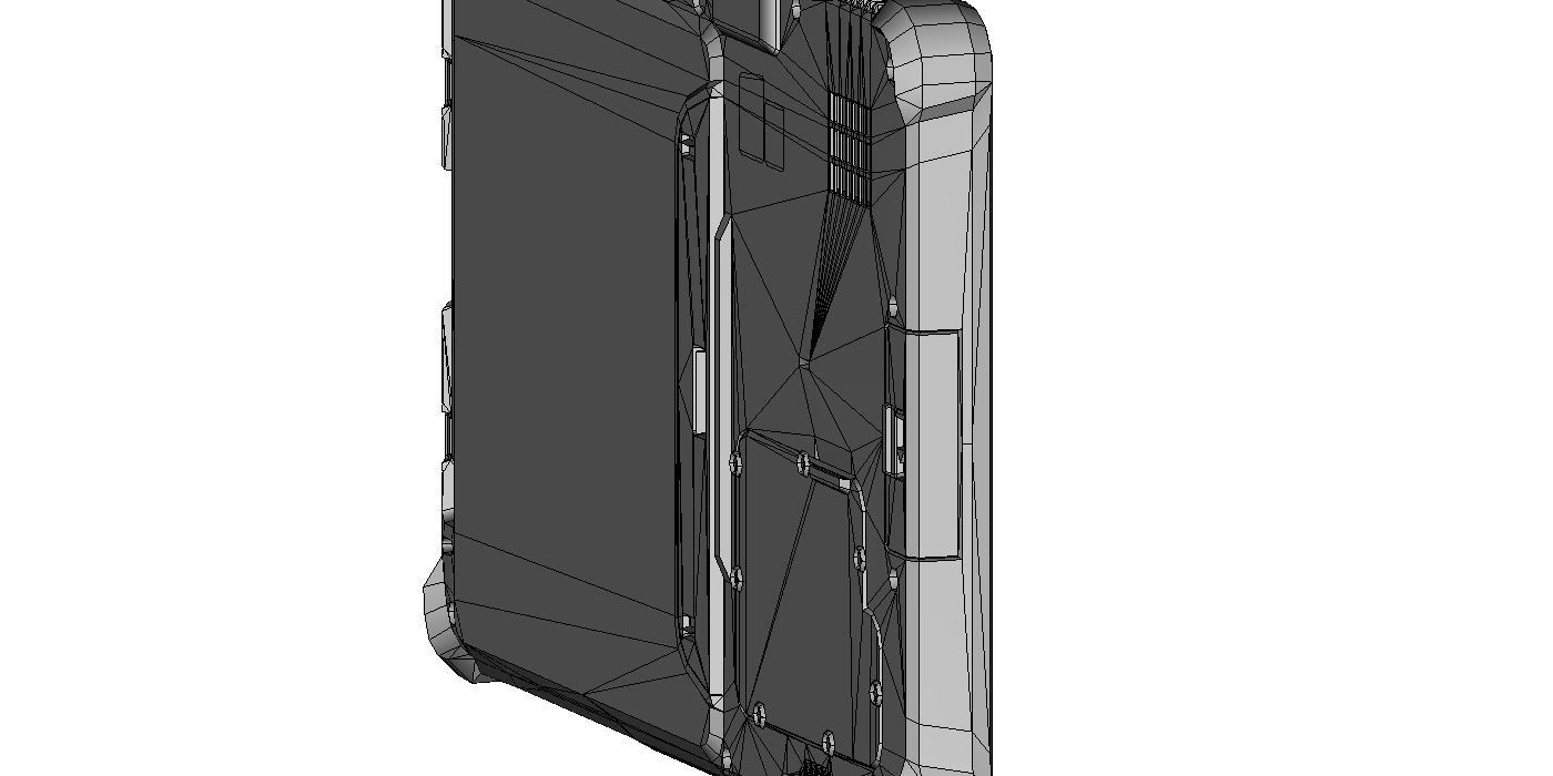 Getac F110 G3 Fully Rugged Tablet Low-poly 3D model_30