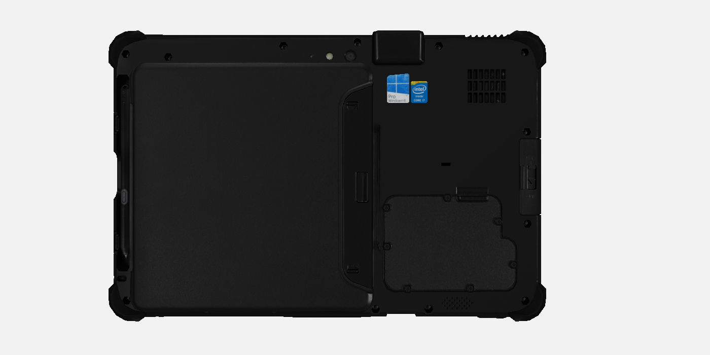 Getac F110 G3 Fully Rugged Tablet Low-poly 3D model_2