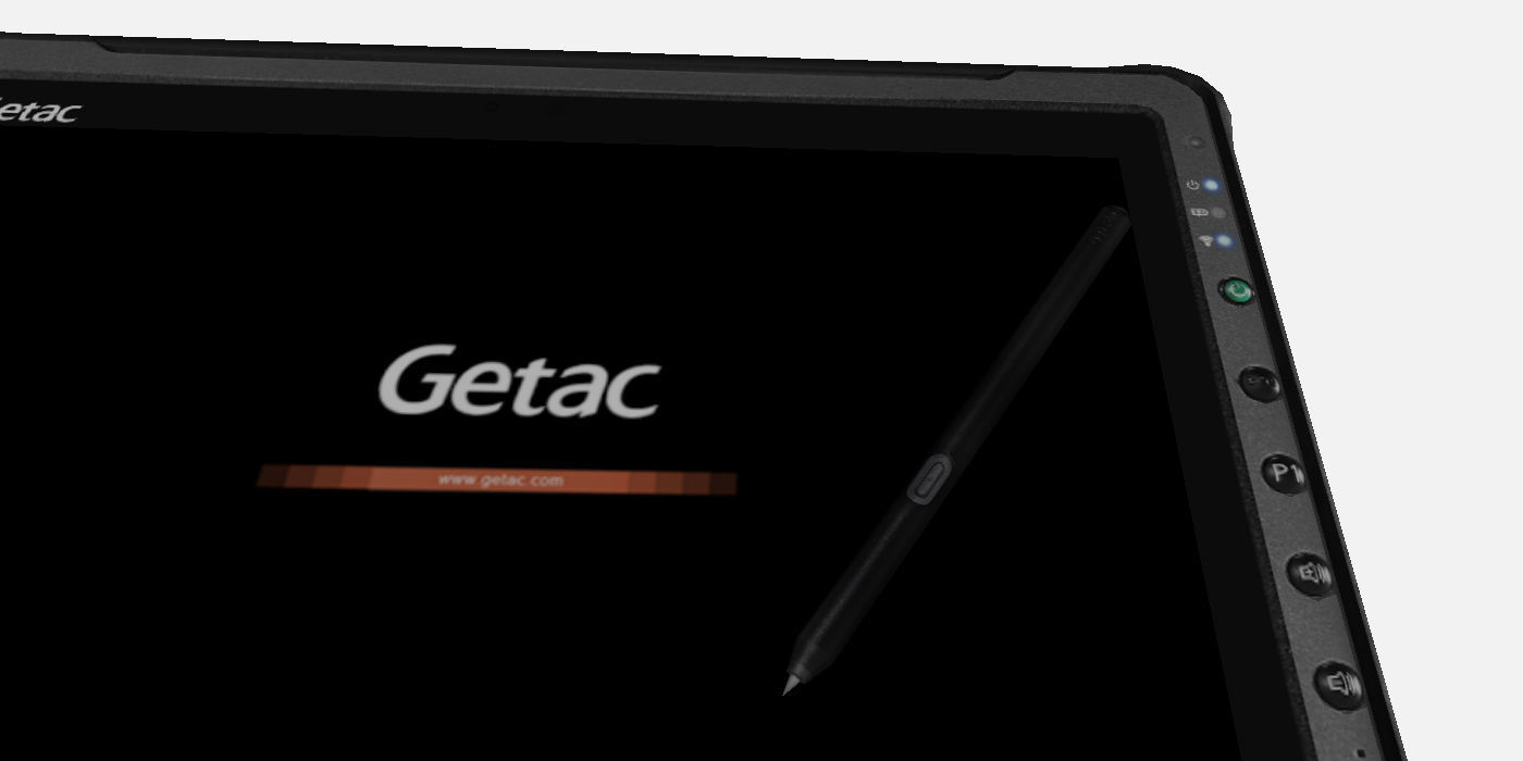 Getac F110 G3 Fully Rugged Tablet Low-poly 3D model_5