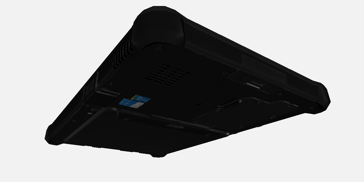 Getac F110 G3 Fully Rugged Tablet Low-poly 3D model_15