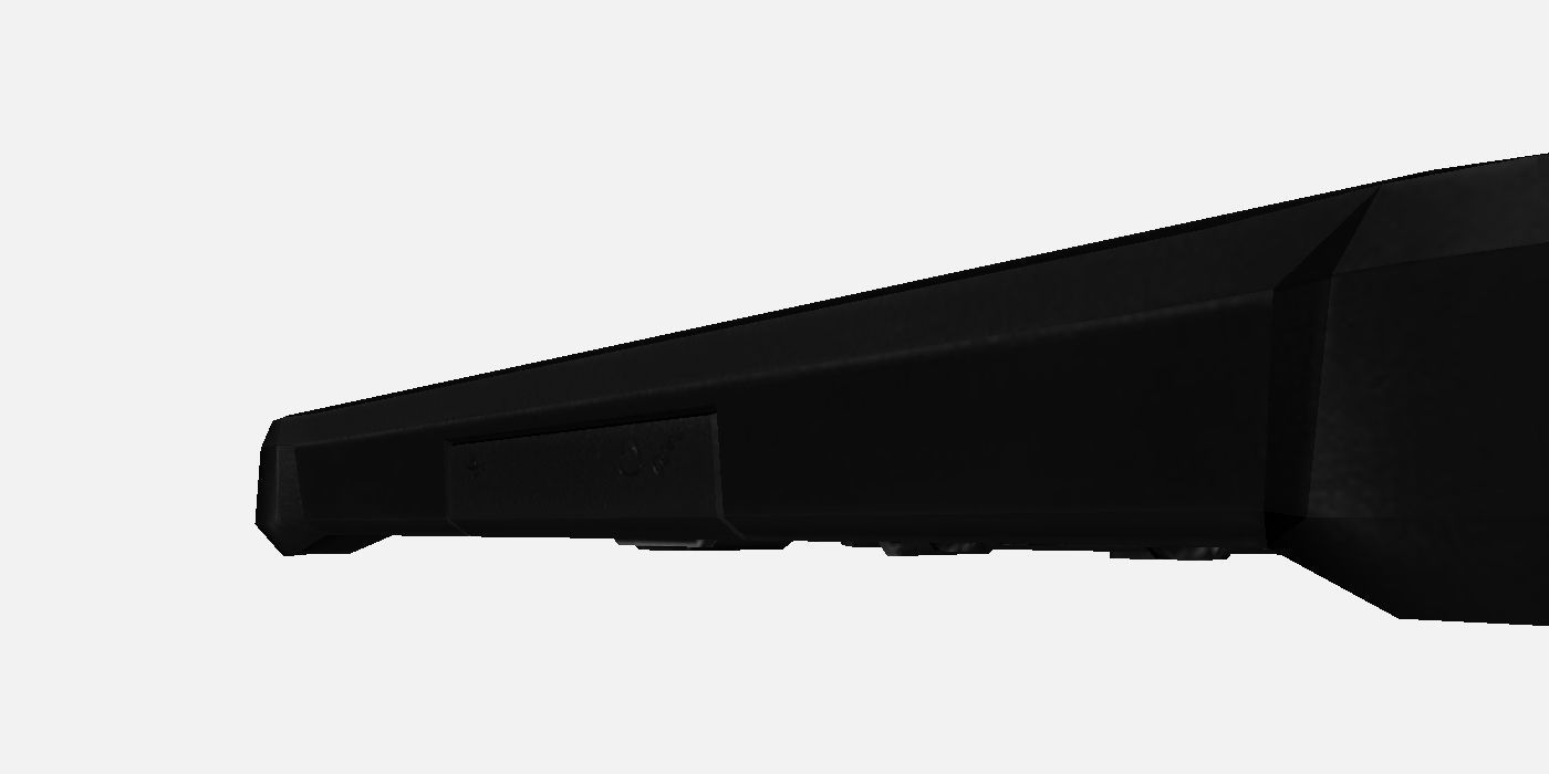 Getac F110 G3 Fully Rugged Tablet Low-poly 3D model_10