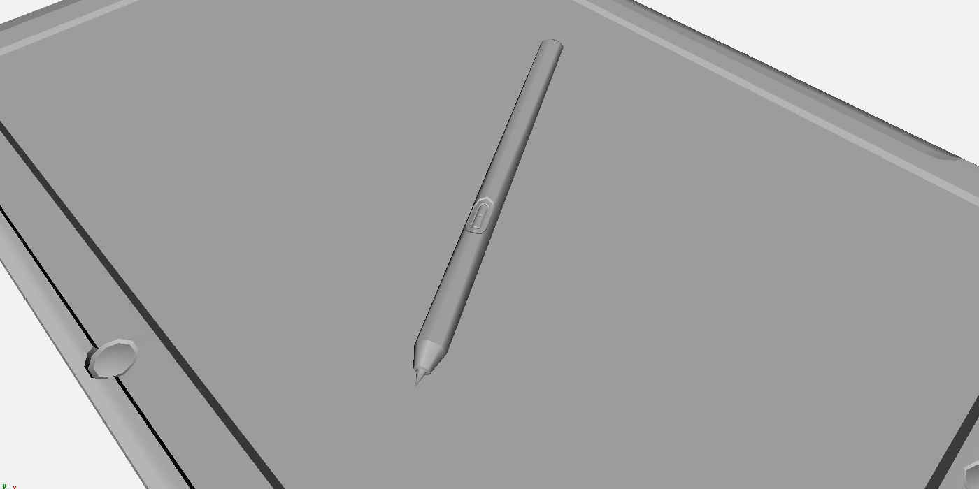 Getac F110 G3 Fully Rugged Tablet Low-poly 3D model_22