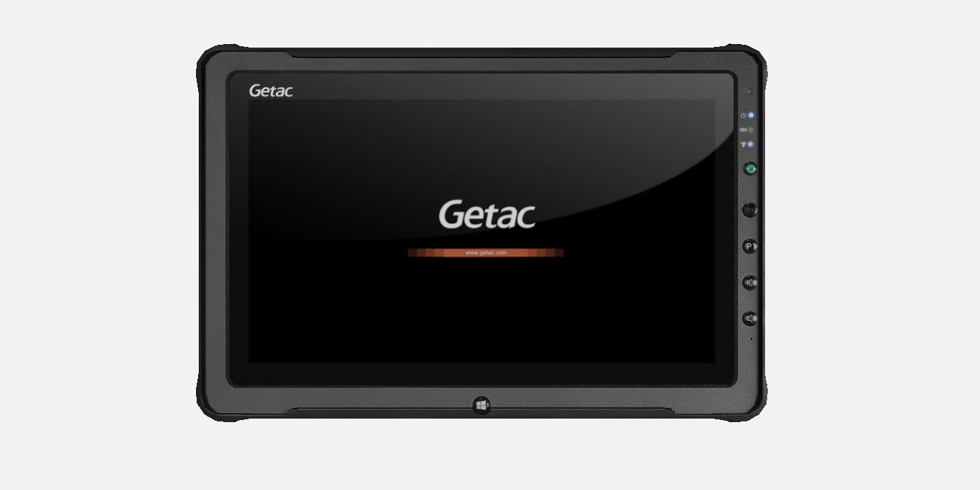 Getac F110 G3 Fully Rugged Tablet Low-poly 3D model_1