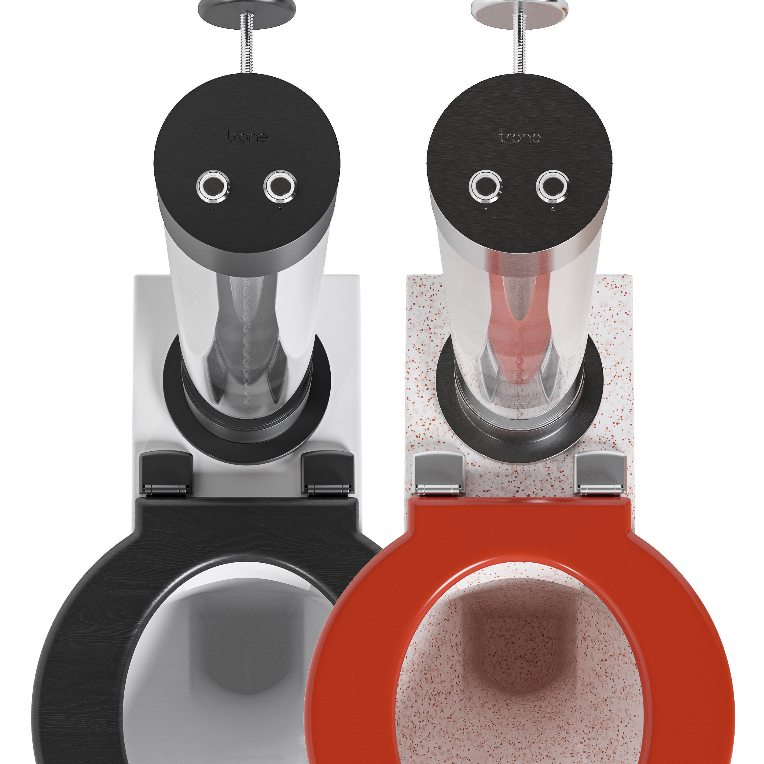 Toilet trone paris 3D model_5