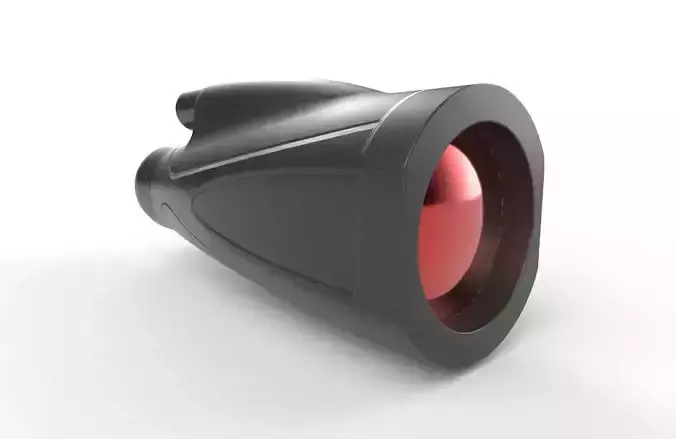 Monocular M02 Low-poly 3D model