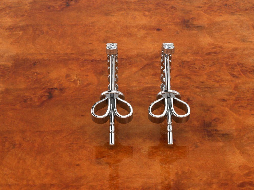 Jewelry Earring 3D print model_8