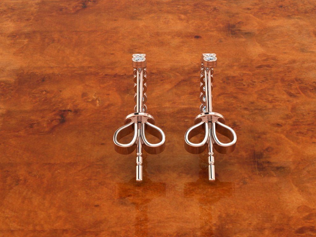 Jewelry Earring 3D print model_5