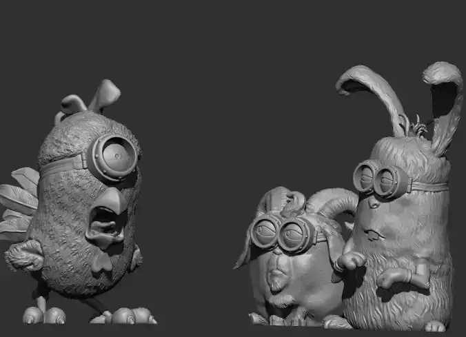 Minions  The Rise Of Gru 3D print model
