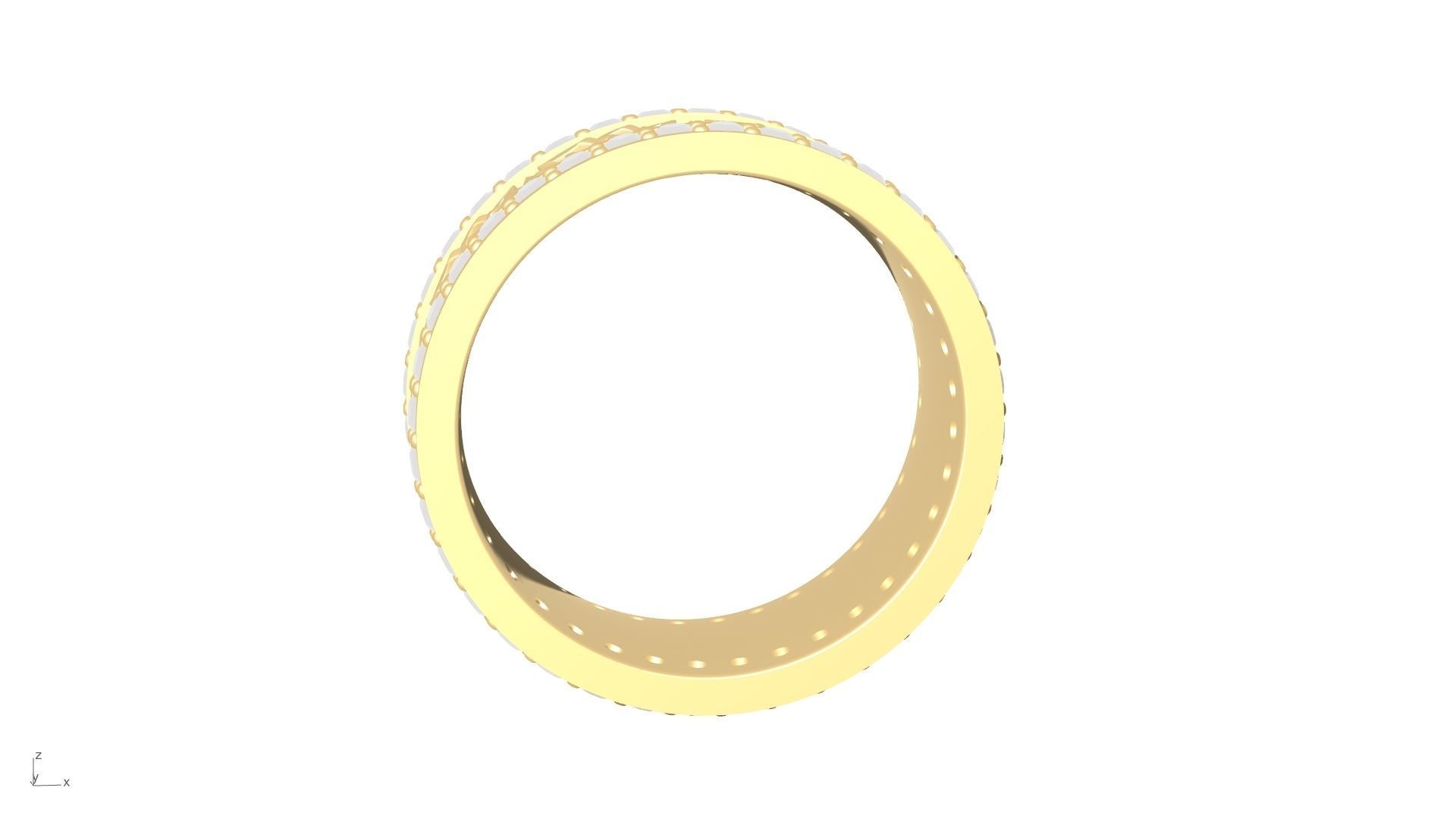 celitic wedding ring 3D print model_3