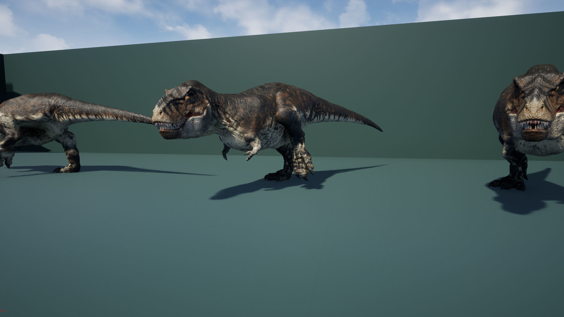 Dinosaur Tyrannosaurus Rex Sue Real Dinosaur Series Low-poly 3D model_18