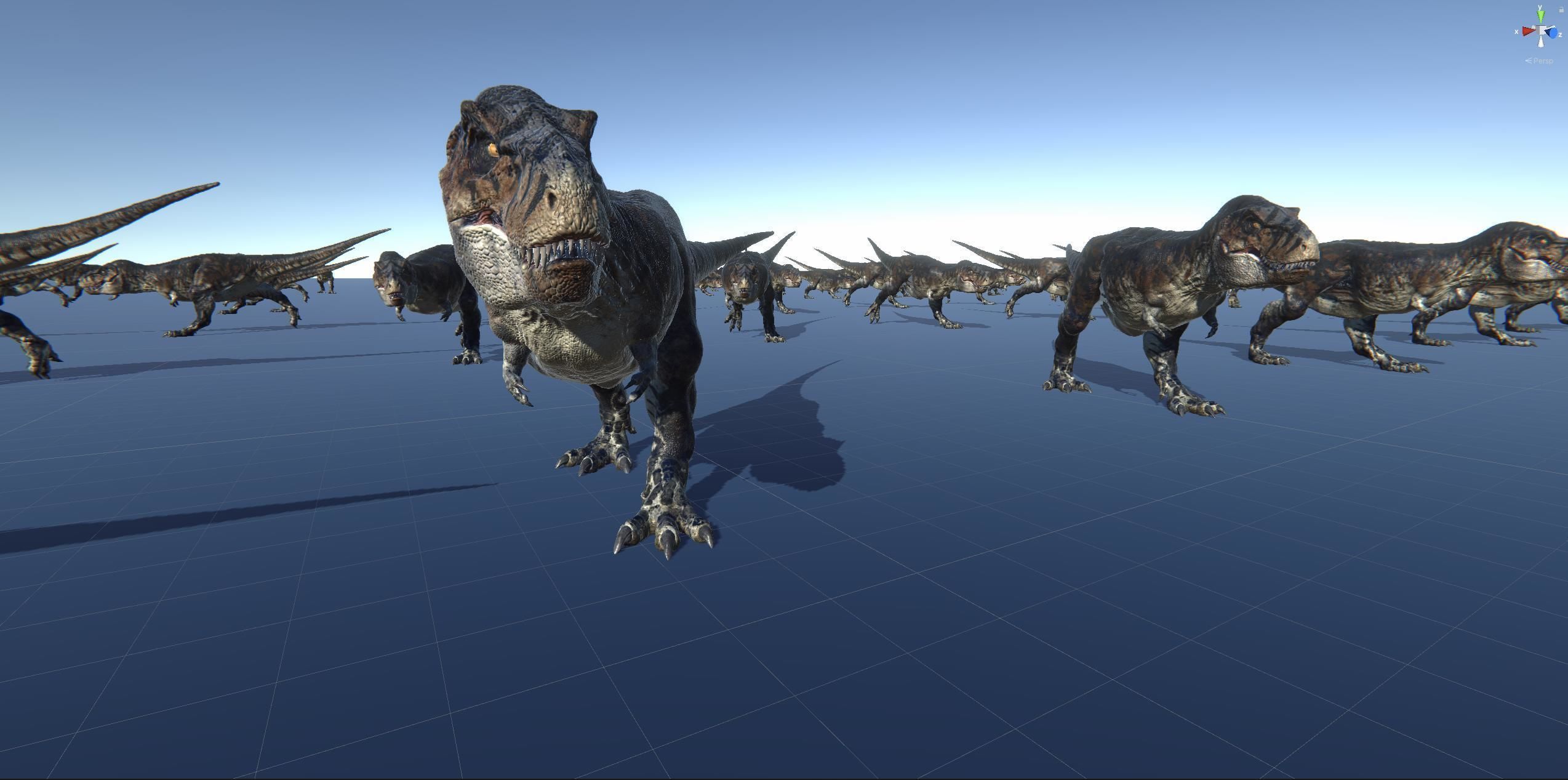 Dinosaur Tyrannosaurus Rex Sue Real Dinosaur Series Low-poly 3D model_48